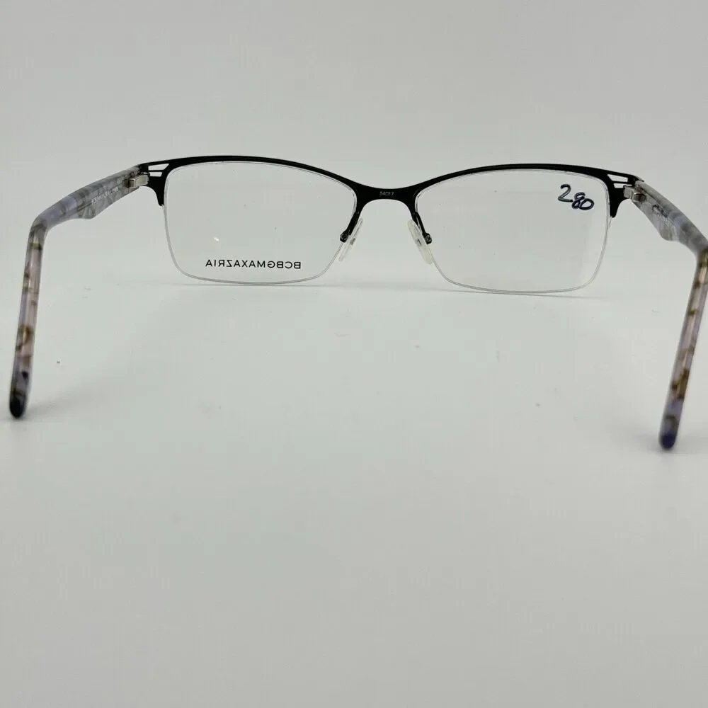 BCBGMAXAZRIA MILENA Blue Nightfall EYEGLASSES FRAME 54-17-135mm B35mm H13425‎